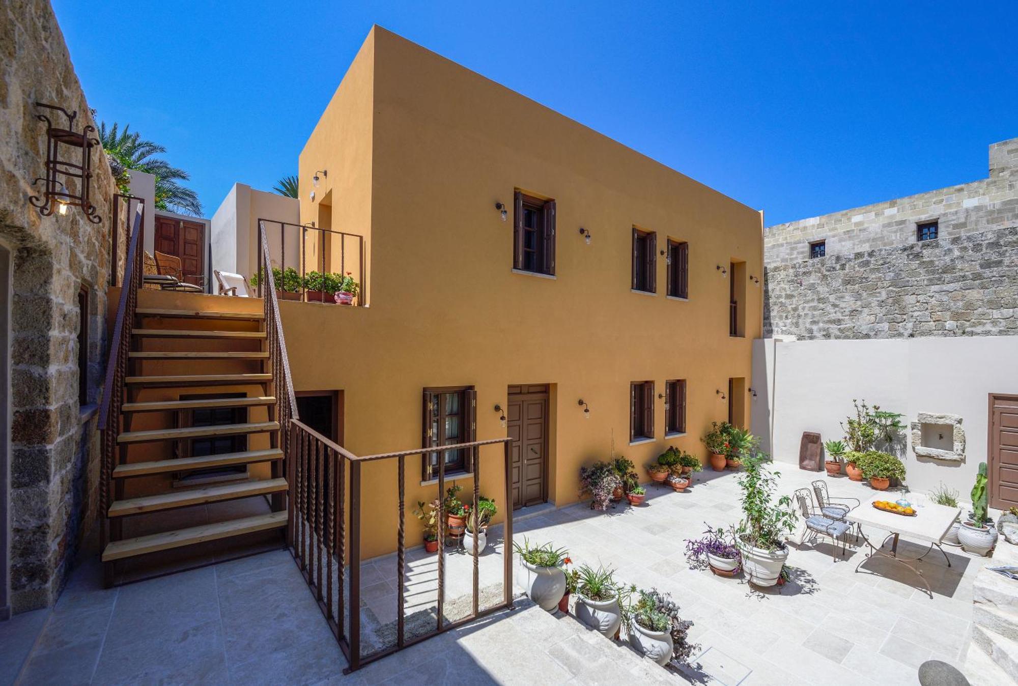 Spanish Knights Inn Rhodes City Buitenkant foto